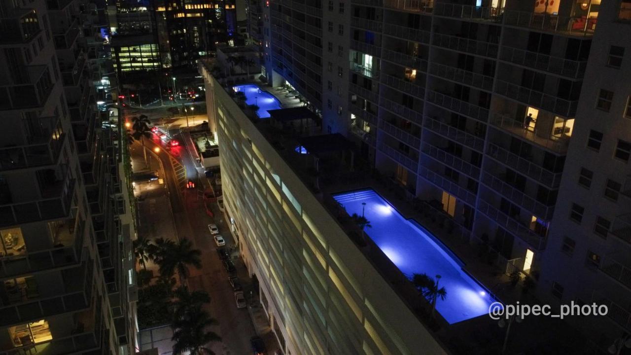 City & Sea View+Free Parking Modern Condo Маямі Екстер'єр фото